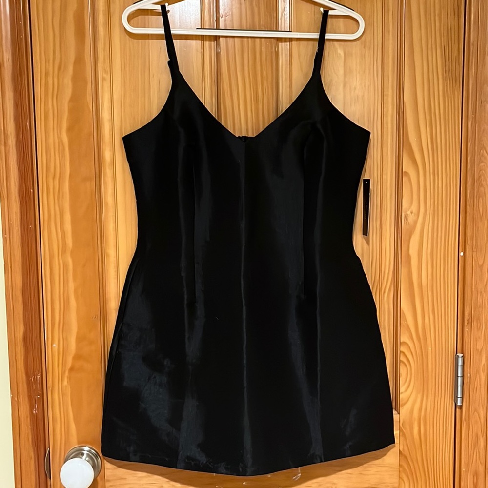 NWT Lulus Fitted satin minidress